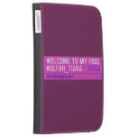 WELCOME TO MY FROG #ULFAH_TIARA     Kindle Cases