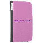 coral cresent  Kindle Cases