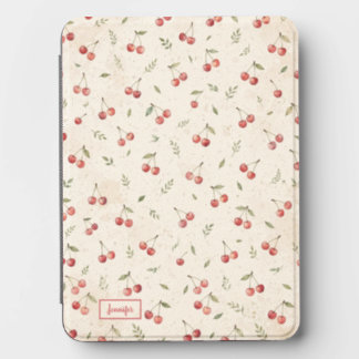 Kindle Cover • Cherry Pattern Vintage Personalized