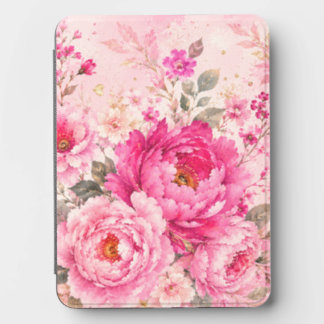 Kindle Paperwhite 7" case pink floral peonies Cover