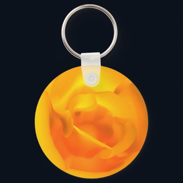 Kindled Rose Keychain