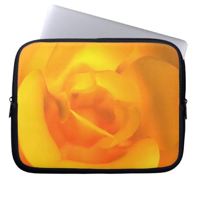 Kindled Rose Laptop Sleeve (Front)