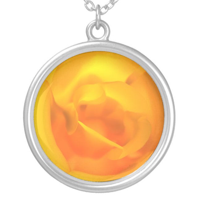 Kindled Rose Necklace (Front)