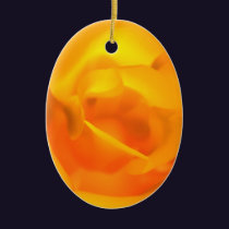 Kindled Rose Ornament