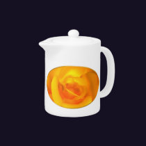 Kindled Rose Teapot