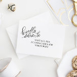Kindly Deliver To - Hand Lettered Rubber Stamp<br><div class="desc">Spruce up your outgoing mail with this hand lettered "Kindly Deliver To" rubber stamp!  Adds a special touch to your wedding invitation,  holiday cards or birthday envelopes and serves as a thoughtful gift for stationery-loving friends.</div>