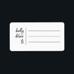 Kindly Deliver To Recipient Labels<br><div class="desc">Fill in your own address labels.</div>