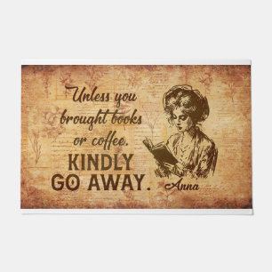 Kindly Go Away Doormat – Funny Welcome Mat   Non-S