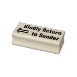 [ Thumbnail: "Kindly Return to Sender" & Arrow Rubber Stamp ]