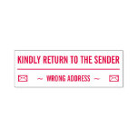 [ Thumbnail: "Kindly Return to The Sender", "Wrong Address" Self-Inking Stamp ]
