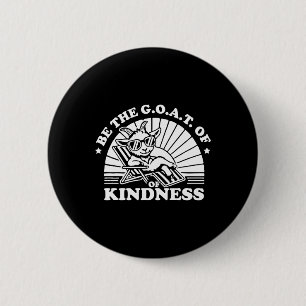 Kindness Anti Bullying Week Cute Is The Goat Stick Button