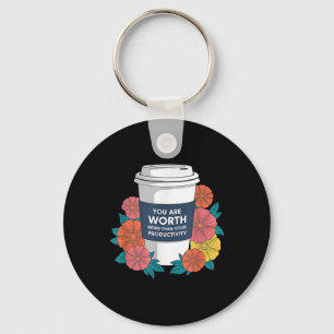 Kindness Be Kind Self Care Mental Health Awareness Keychain