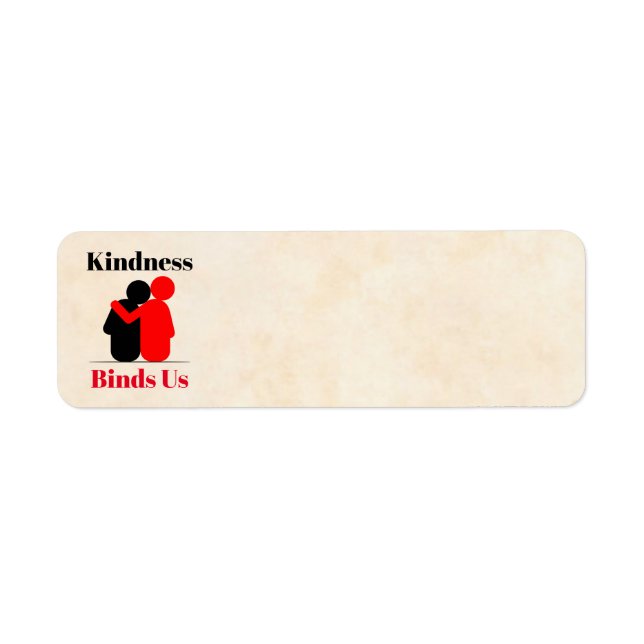 Kindness Binds Us Return Address Label (Front)