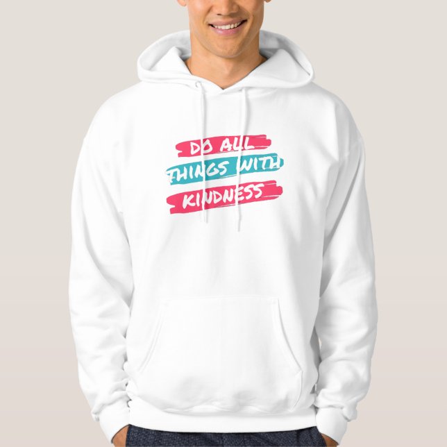 Kindness Brush Stroke Streetwear Tee - Modern Aest (Front)