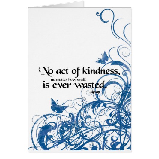 kindness butterfly swirl cards (Front)