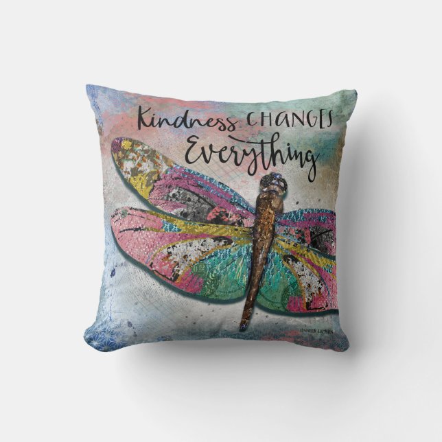 Kindness Changes Everything  Throw Pillow (Front)