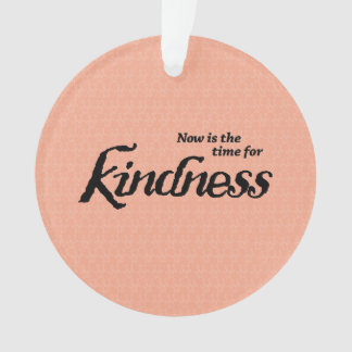 Kindness colorful Christmas ornament