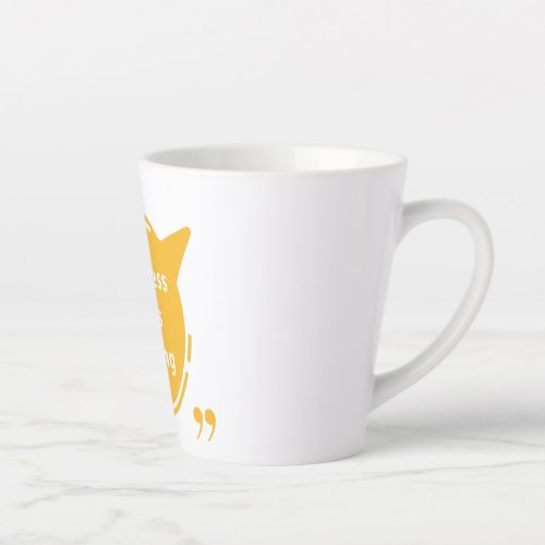 Kindness costs nothing latte mug