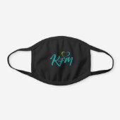 Kindness F'ing Matters Black Cotton Face Mask (Front)