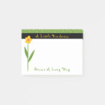 Kindness Grows Flowers Inspirational 4 X 3 Post-it Notes