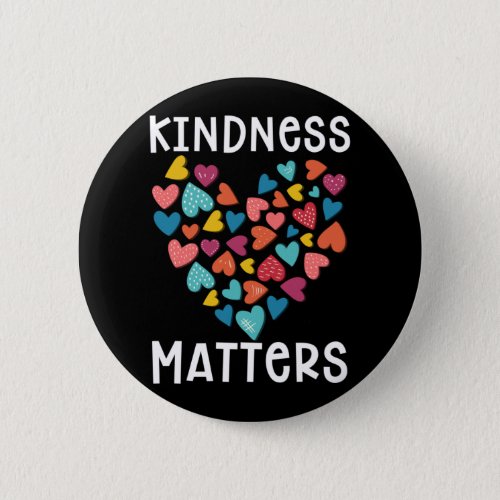 Kindness Heart Equality Together Kind Cute Button