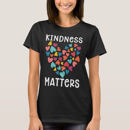 Kindness Heart Equality Together Kind Cute T_Shirt