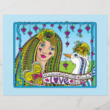 Kindness In Giving_Flat Paper Sheet 11"x8.5"