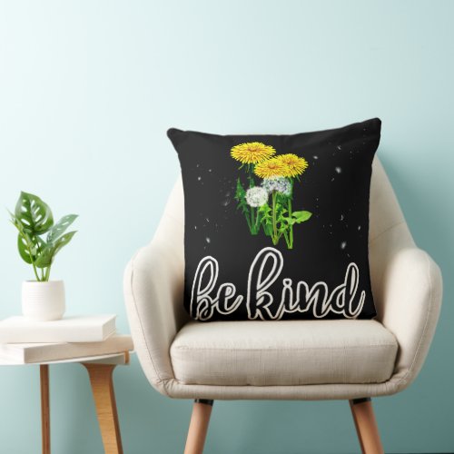 Kindness is a Positive Quality Throw Pillow