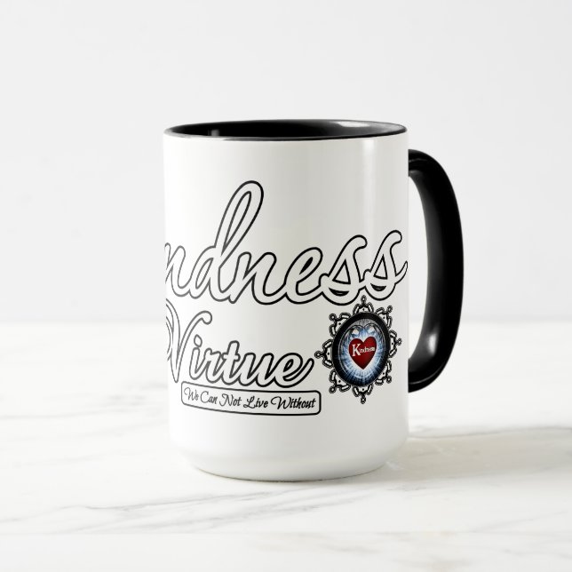 Kindness Is A Virtue Mug (Front Right)