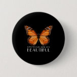 Kindness Is Always Beautiful Monarch Butterfly Gif Button