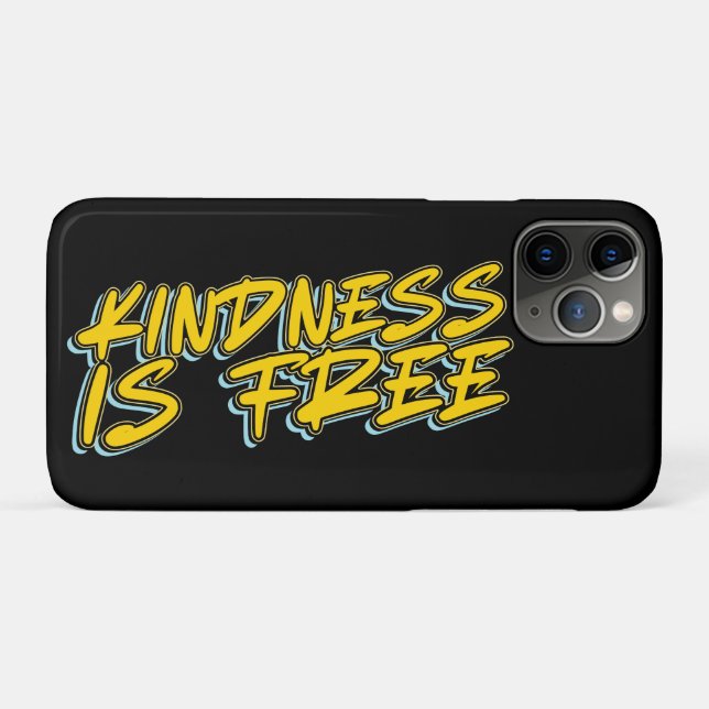 KINDNESS IS FREE Case-Mate iPhone CASE (Back (Horizontal))