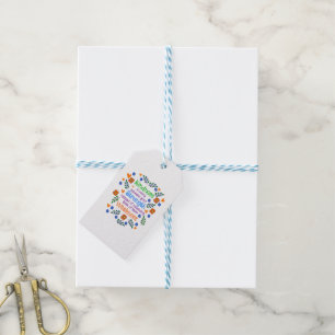 Kindness Is Loaning Someone Your Strength Gift Tags