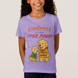 “Kindness Is Our SuperPower” Buddy T‑Shirt T-Shirt