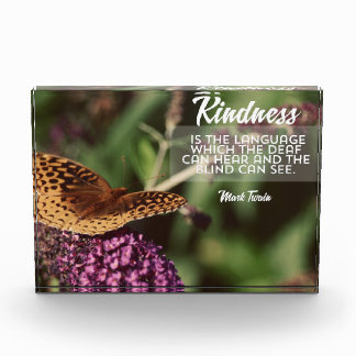 Kindness Is The Language Photo Block