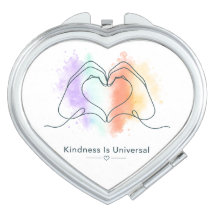 Kindness Is Universal Pride Heart Design