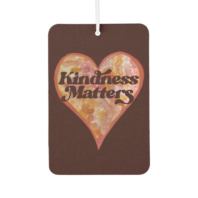 Kindness Matters Be Kind                           Air Freshener (Front)