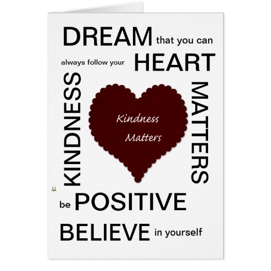 Kindness Matters Cards (Front)