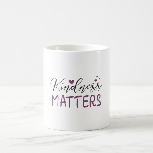 Kindness matters coffee mug