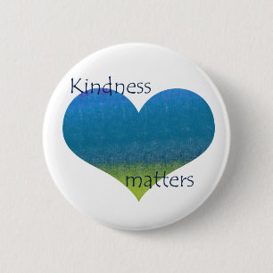 Kindness Matters Heart Button
