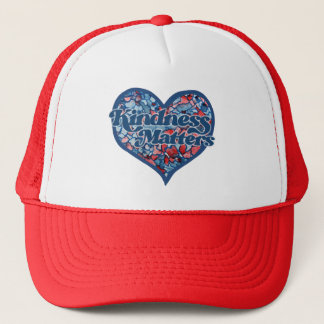 Kindness Matters heart Trucker Hat