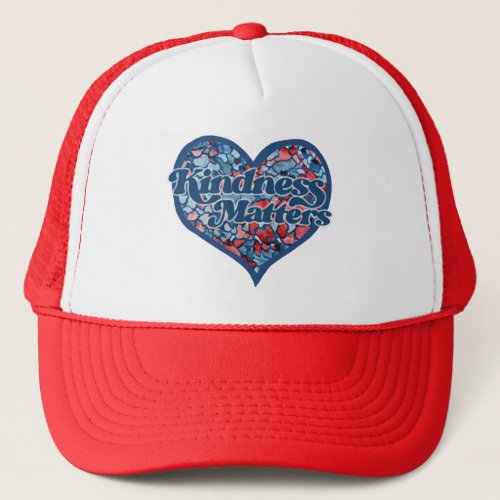 Kindness Matters heart                             Trucker Hat