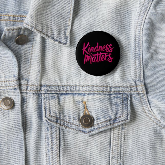 Kindness Matters Paint Button (In Situ)