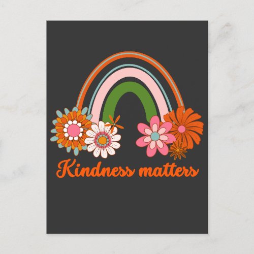 kindness matters postcard