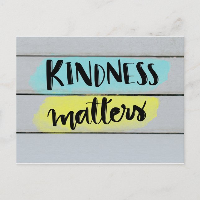 Kindness Matters Postcard (Front)