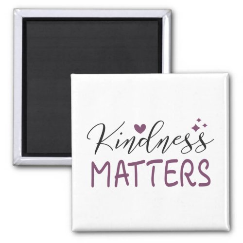 Kindness matters postcard magnet
