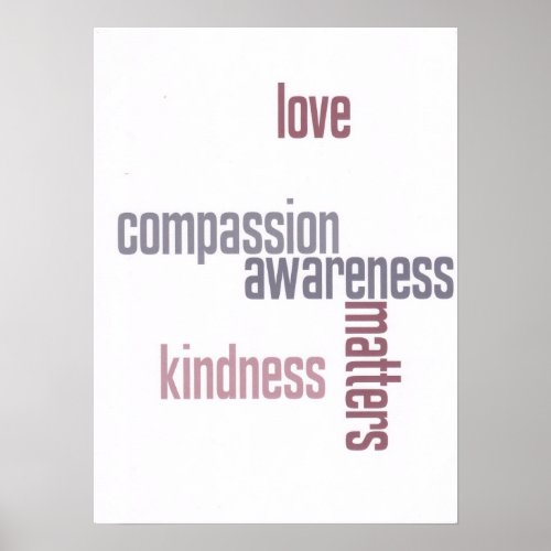 Kindness Matters Poster