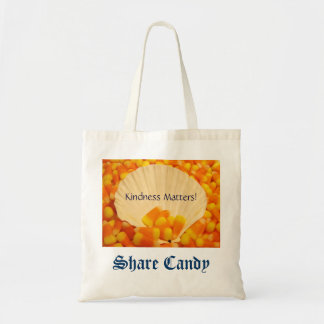 Kindness Matters Share Candy Tote Bags Candy Corn