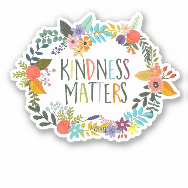 Kindness Matters Sticker (Front)