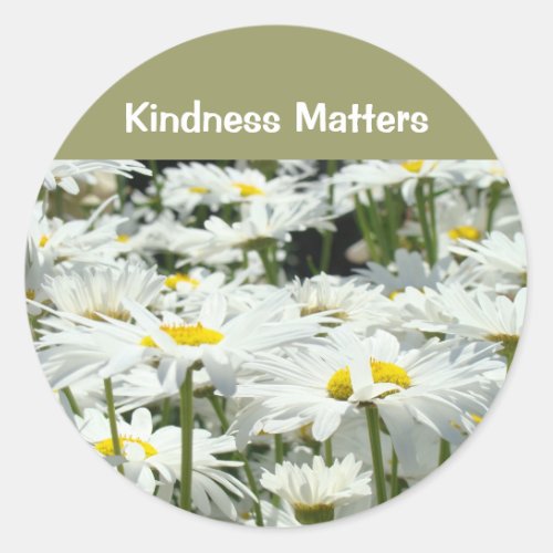 Kindness Matters stickers Kind Goodness Daisy