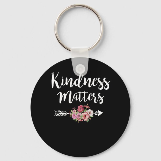 Kindness Matters Teacher Keychain (Front)